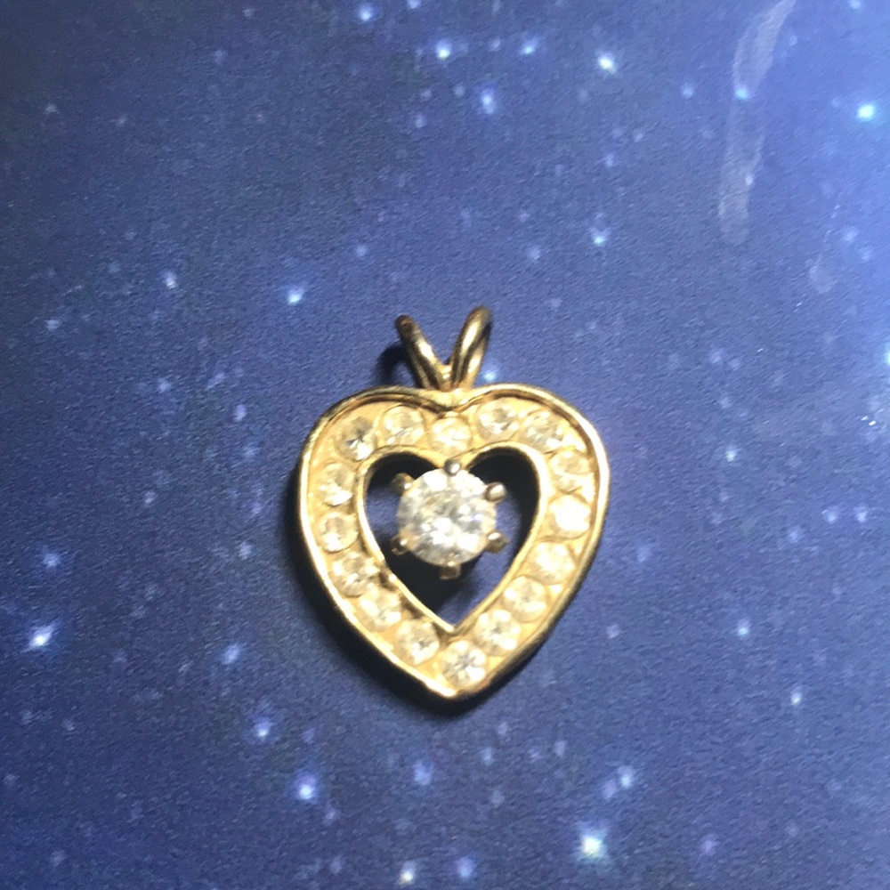 gold heart